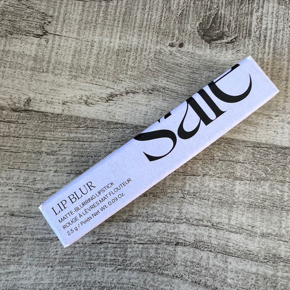 NEW IN BOX Saie Lip Blur Matte Blurring Lipstick In Modern New In Box Pink/Red